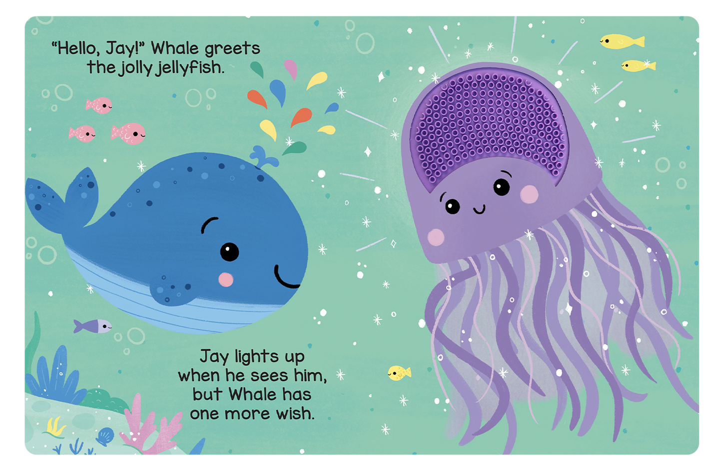 Hello, Ocean Friends - Touch and Feel - Little Hippo Books - Glee Garden