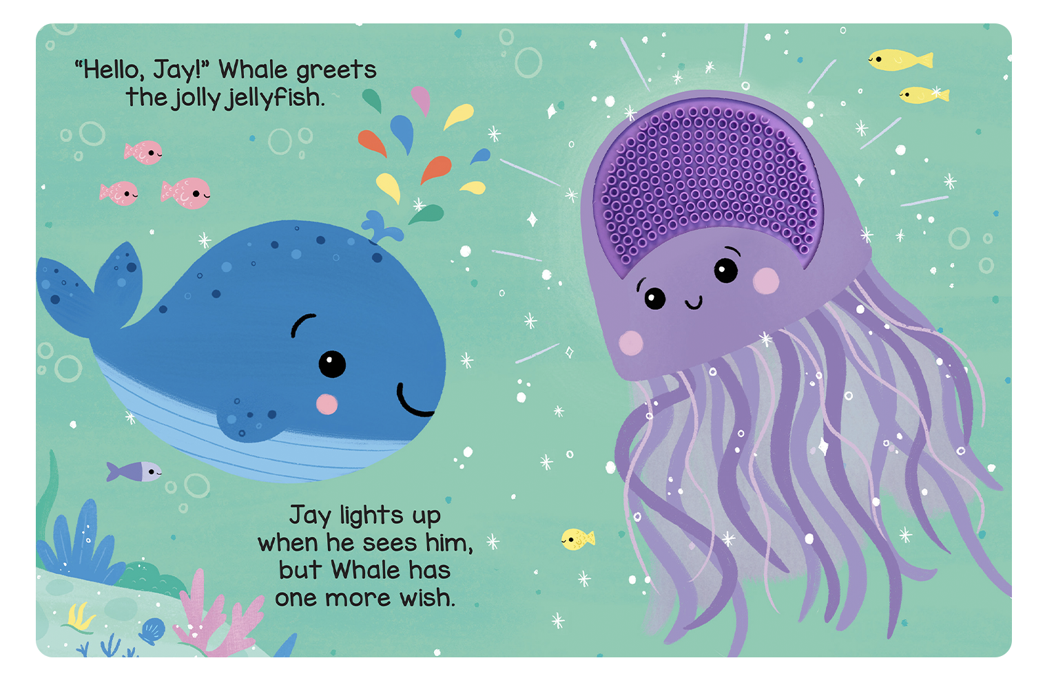Hello, Ocean Friends - Touch and Feel - Little Hippo Books - Glee Garden