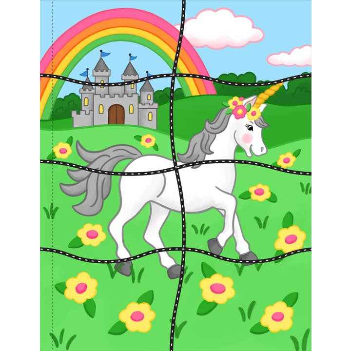 Learn Scissor Skills - Safety Scissors Included - Peter Pauper Press - Glee Garden