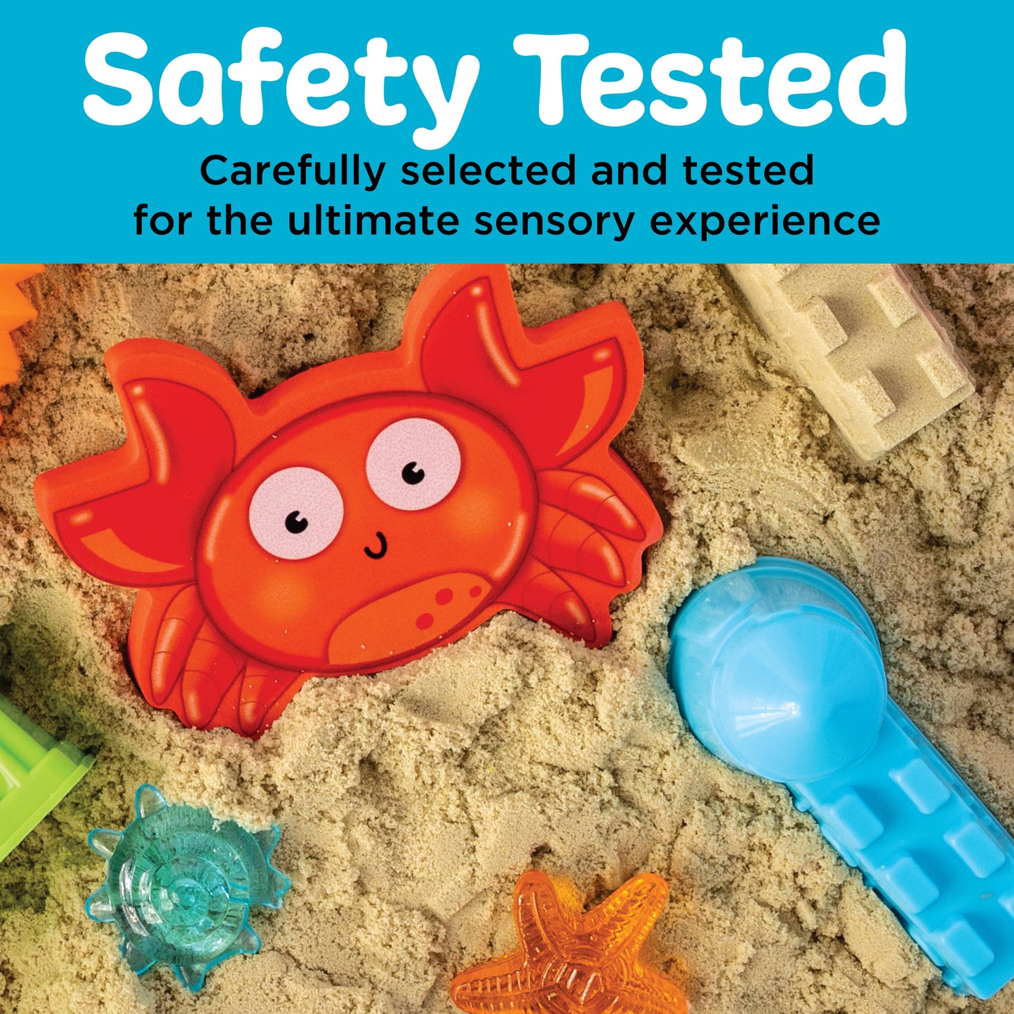 Faber-Castell / Creativity for Kids - Sensory Bin Beach Activity Bin for Kids