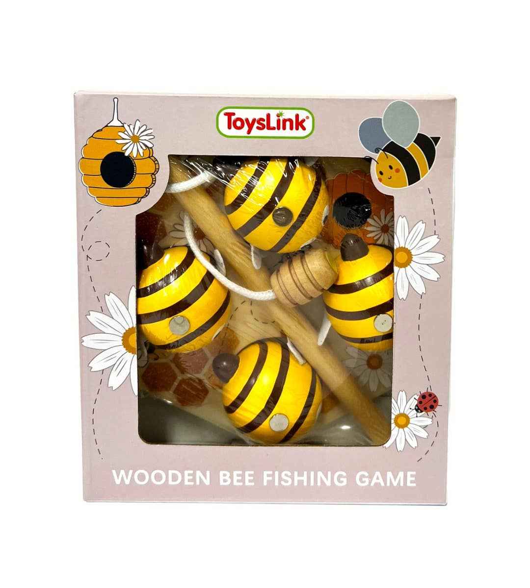 Wooden Bee Fishing Game - ToysLink - Glee Garden