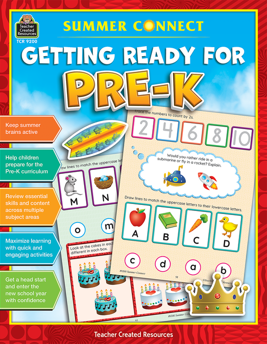 Teacher Created Resources - Summer Connect: Getting Ready for PreK