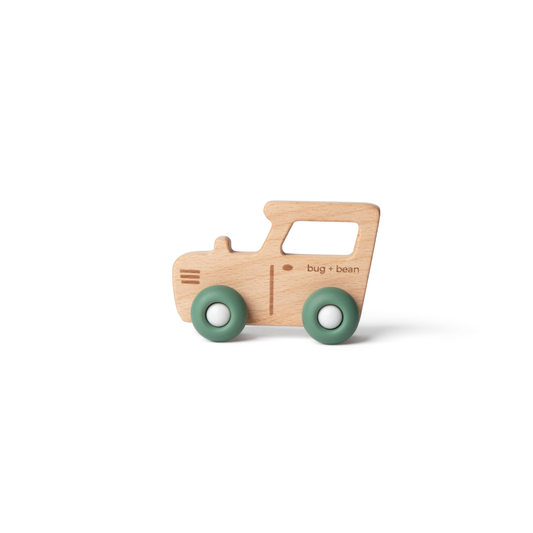 Wooden Toy Tractor - bug + bean kids - Glee Garden