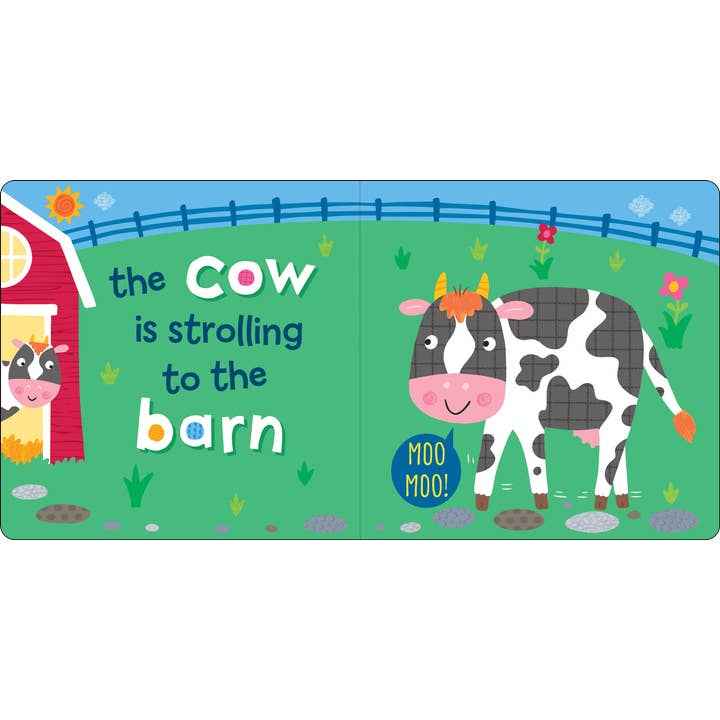 Who Is On the Farm? Board Book - Peter Pauper Press - Glee Garden