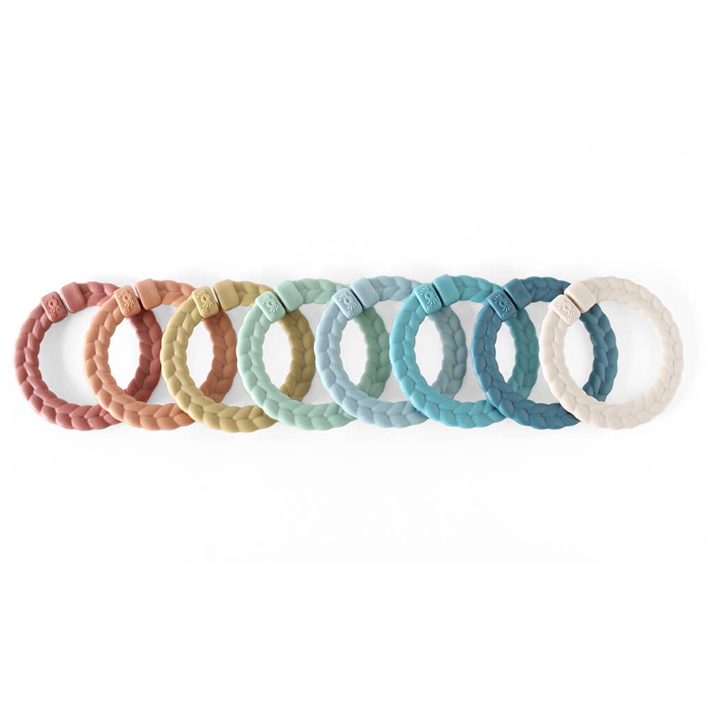 Itzy Ritzy Canada - Bitzy Bespoke Itzy Rings™ Linking Ring Set: Rainbow