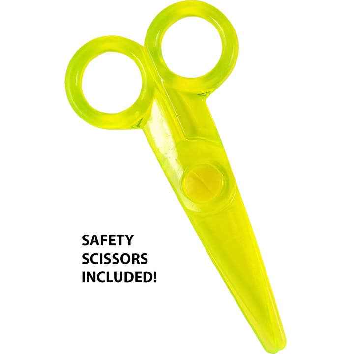 Learn Scissor Skills - Safety Scissors Included - Peter Pauper Press - Glee Garden