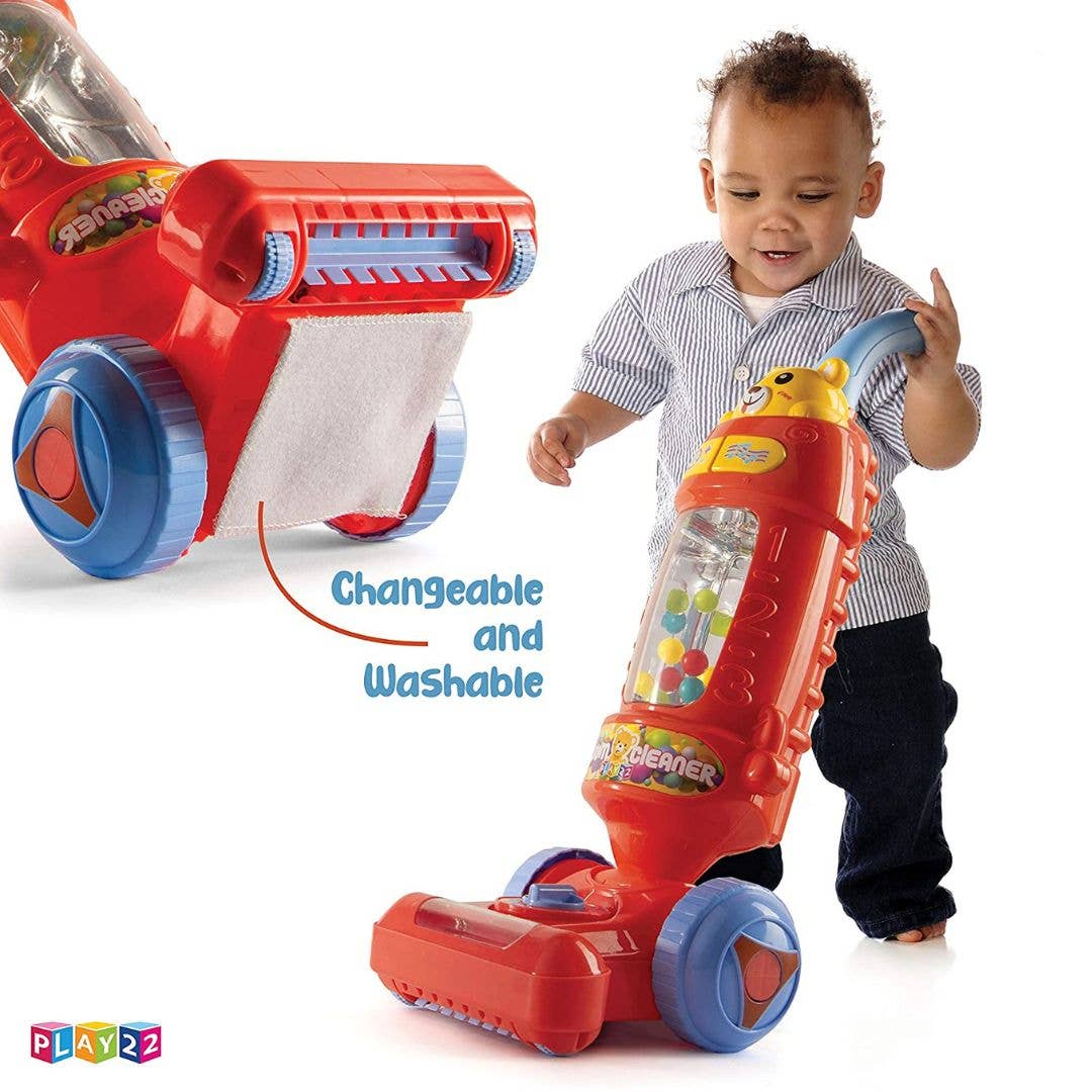 Play22 - Kids Vacuum Cleaner Toy for Toddler with Lights & Sounds