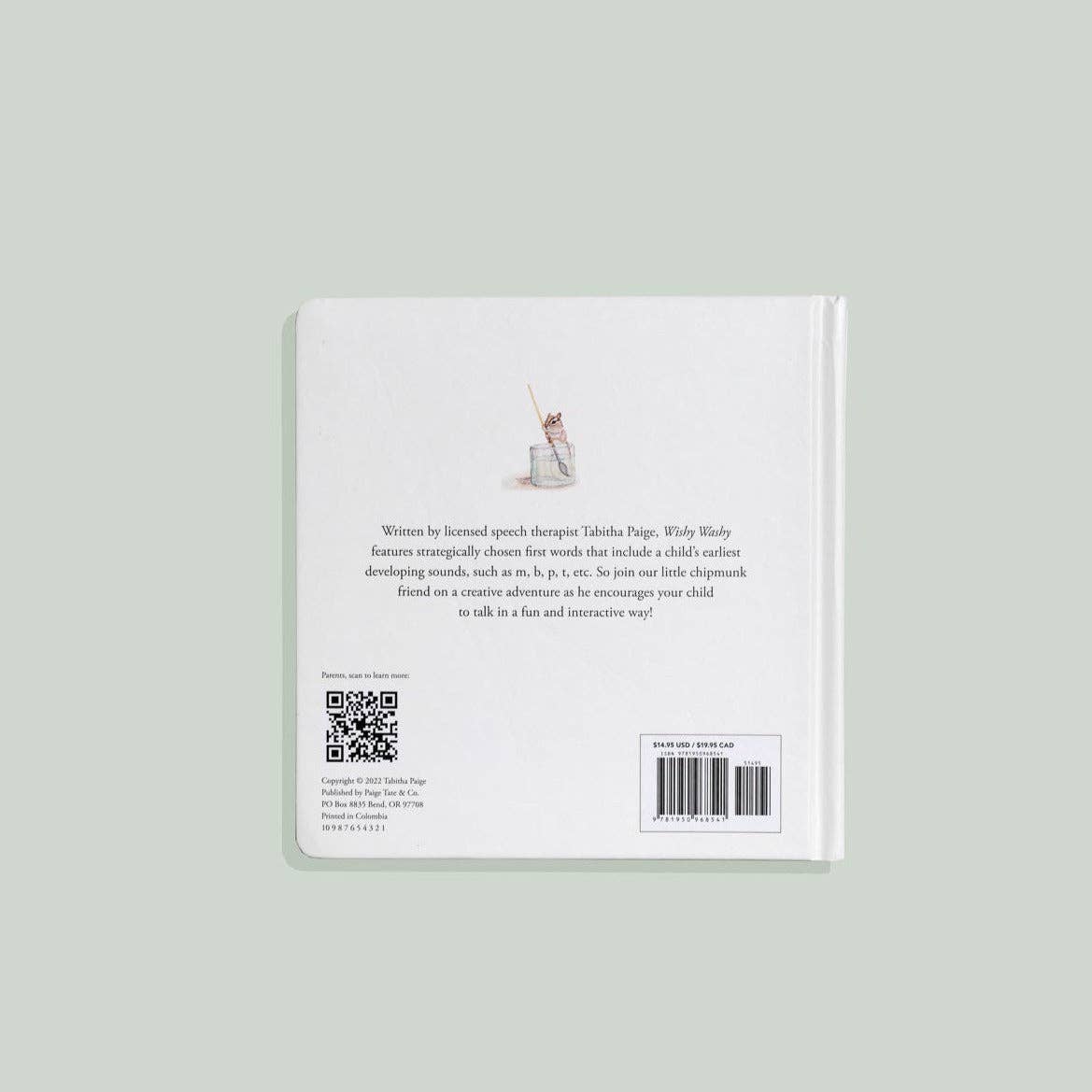Wishy Washy: A Board Book of First Words and Colors - Paige Tate & Co. - Glee Garden