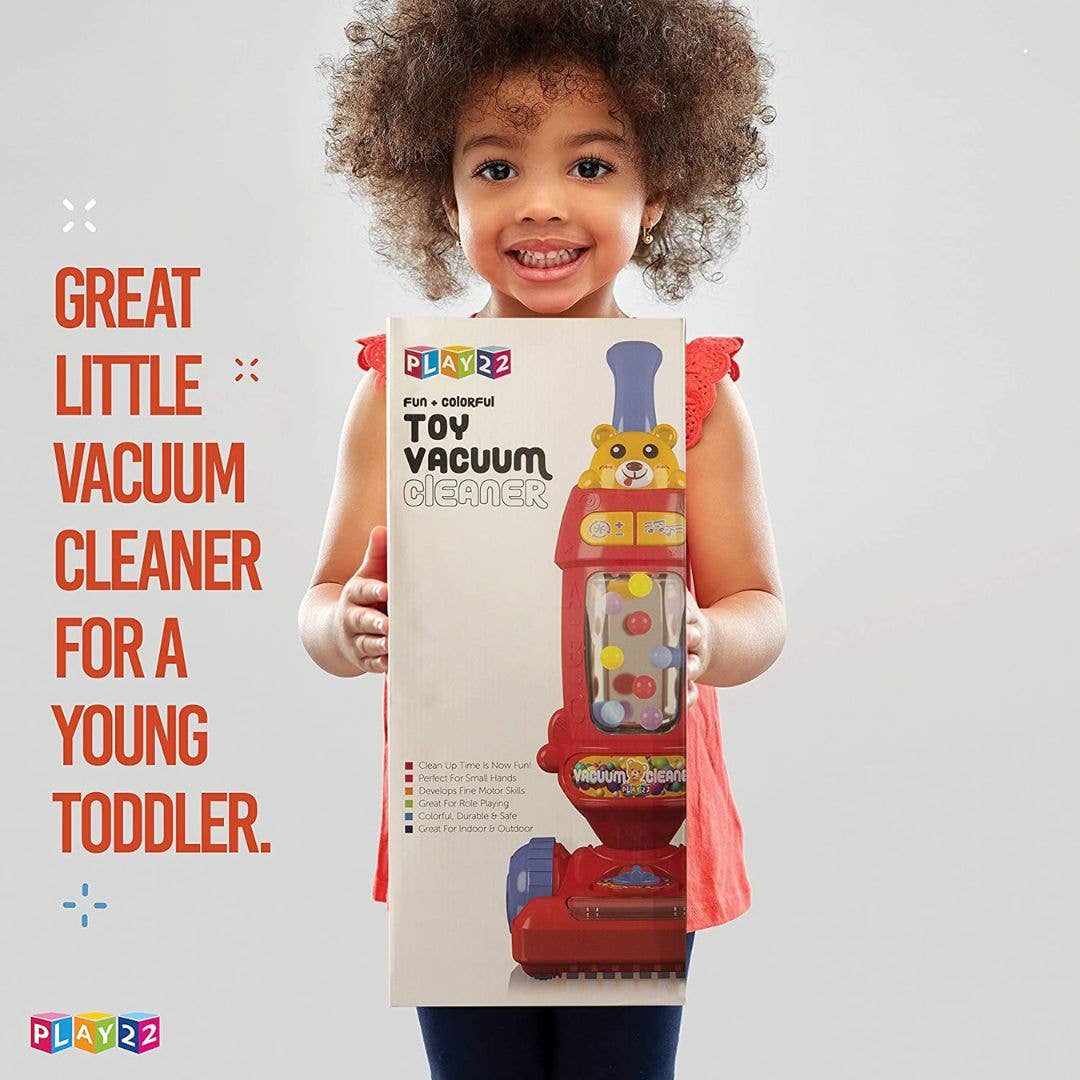 Play22 - Kids Vacuum Cleaner Toy for Toddler with Lights & Sounds