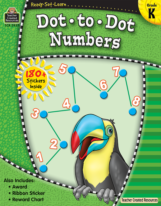 Teacher Created Resources - RSL: Dot•to•Dot Numbers (Gr. K)