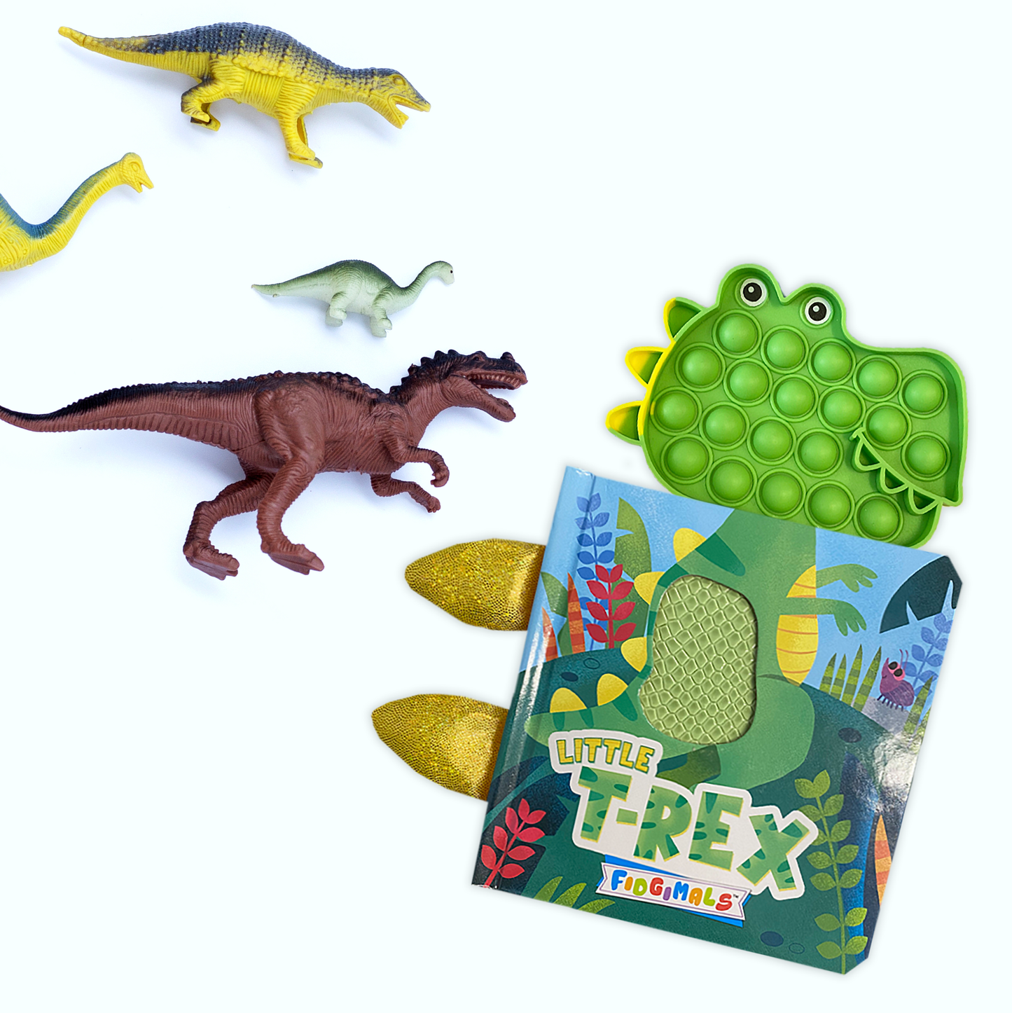Little Hippo Books - Little T-Rex - Your Sensory Fidget Friend