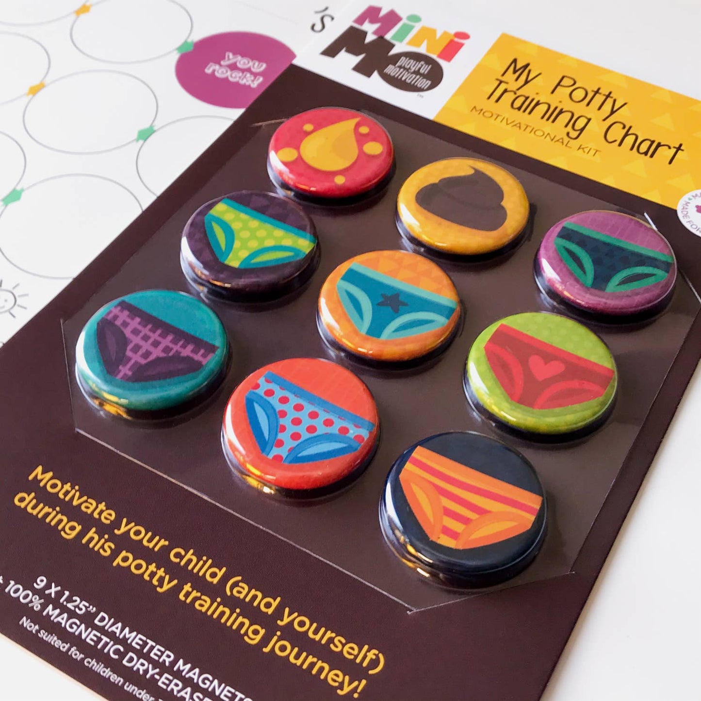 Minimo Playful Motivation - My Potty Training Chart