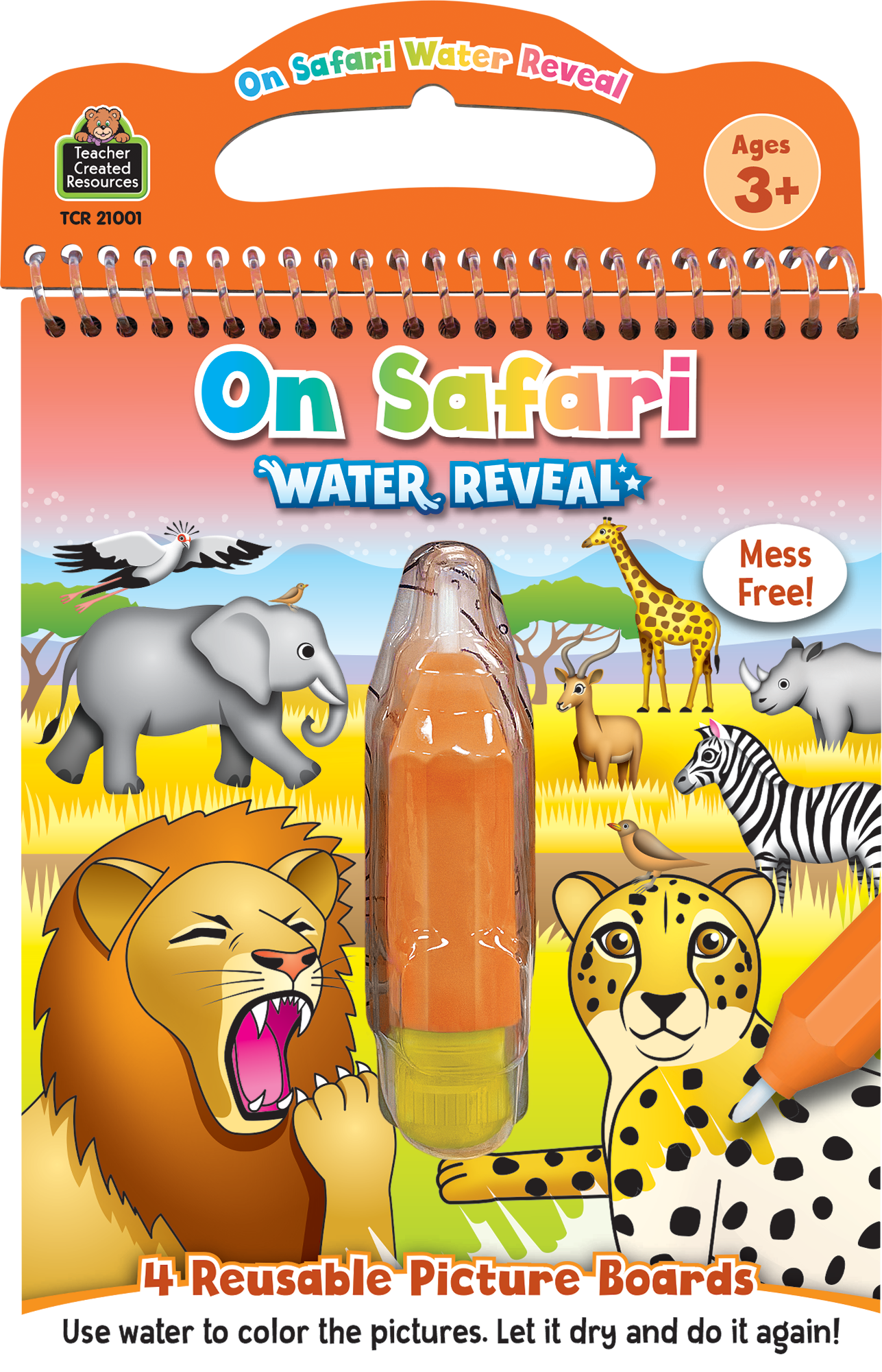 Teacher Created Resources - On Safari Water Reveal