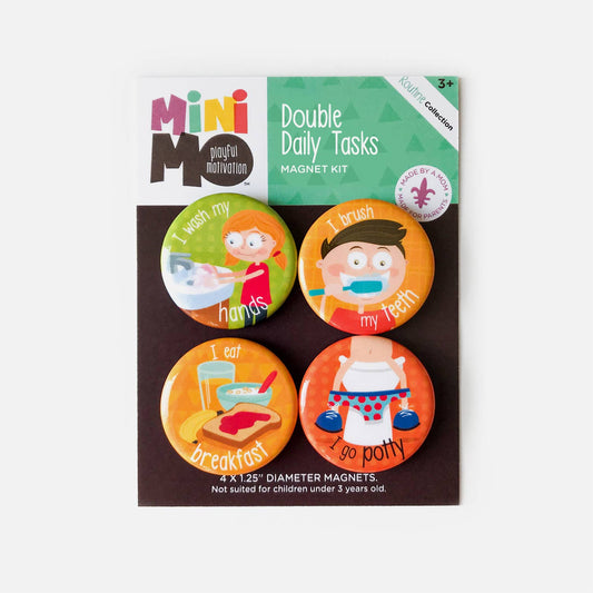 Minimo Playful Motivation - Double Daily Tasks - Canadian Brand