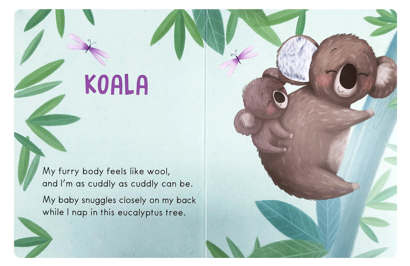 Wild Animals: A Touch and Feel Book - Little Hippo Books - Glee Garden