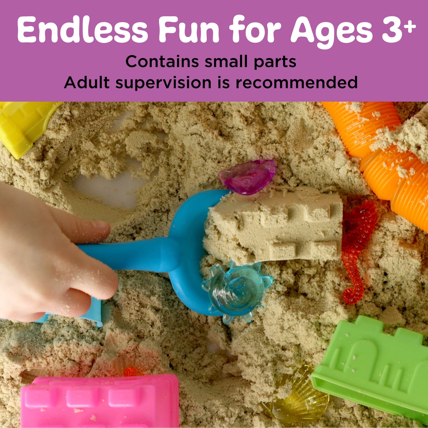 Faber-Castell / Creativity for Kids - Sensory Bin Beach Activity Bin for Kids