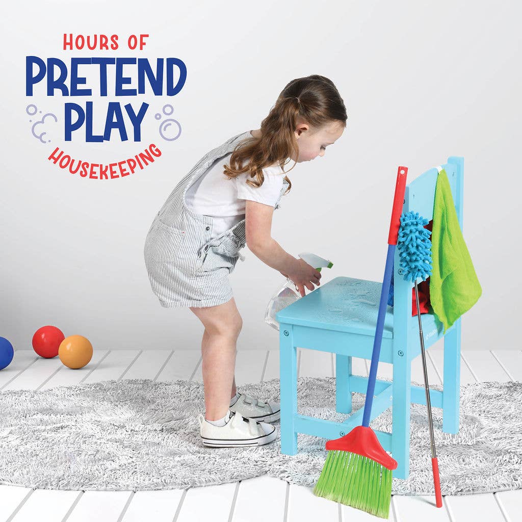 Play22 - 12-Piece Kids Cleaning Set - Toy Housekeeping Fun