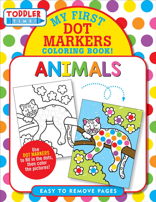 Peter Pauper Press - My First Dot Markers Coloring Book! Animals - Peter Pauper Press - Glee Garden