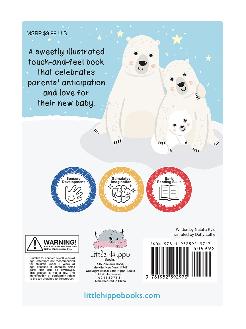 Welcome, Baby - Touch and Feel - Little Hippo Books - Glee Garden