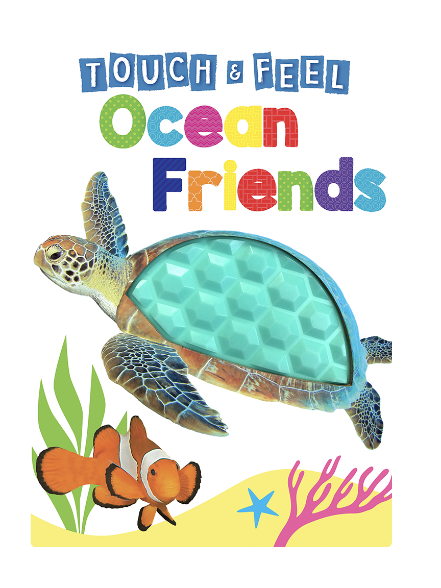 Ocean Friends - Touch and Feel - Little Hippo Books - Glee Garden