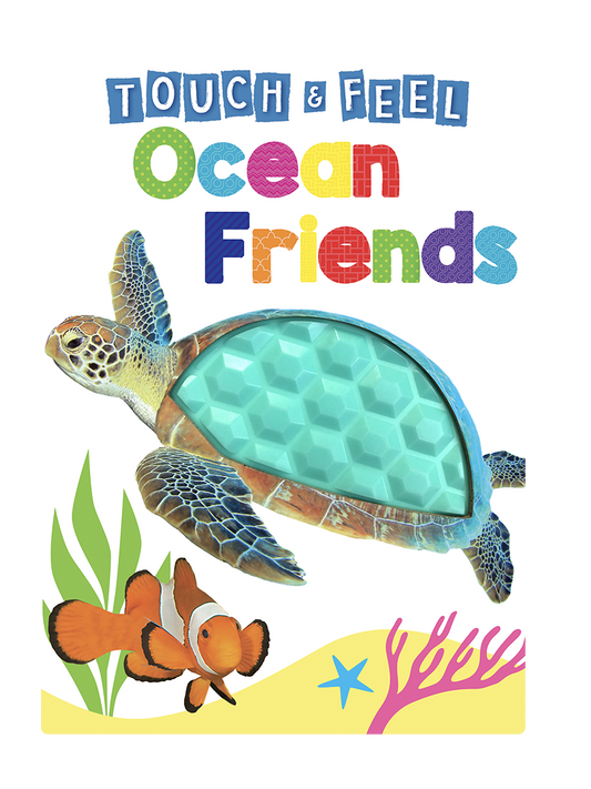 Ocean Friends - Touch and Feel - Little Hippo Books - Glee Garden