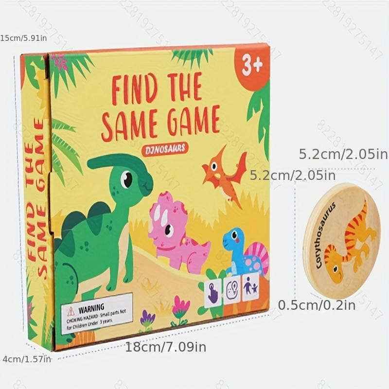 Memory matching game - Dinosaurs - KiddieKickz - Glee Garden