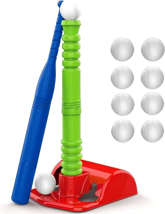 Play22 - T Ball Set with 20" Batting Tee and 8 Balls