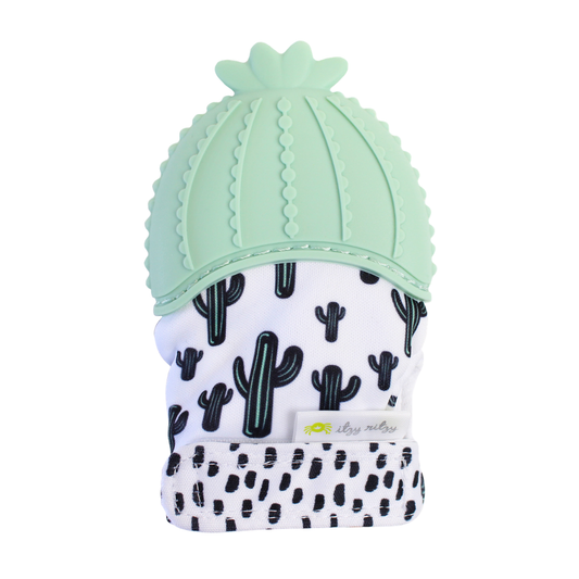 Itzy Ritzy Canada - Itzy Mittâ„¢ Silicone Teething Mitts: Cactus