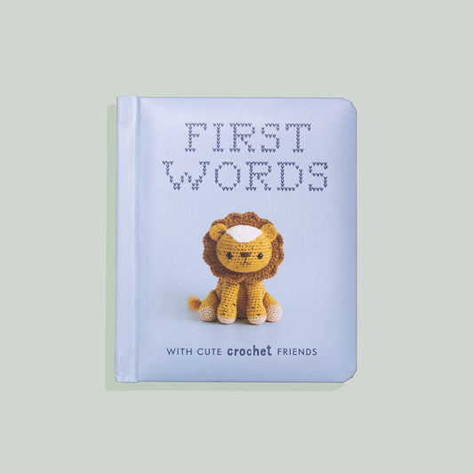 Paige Tate & Co. - First Words with Cute Crochet Friends (Baby Board Book)