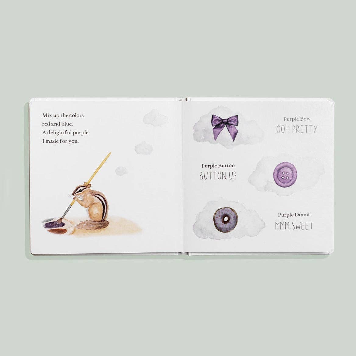 Wishy Washy: A Board Book of First Words and Colors - Paige Tate & Co. - Glee Garden