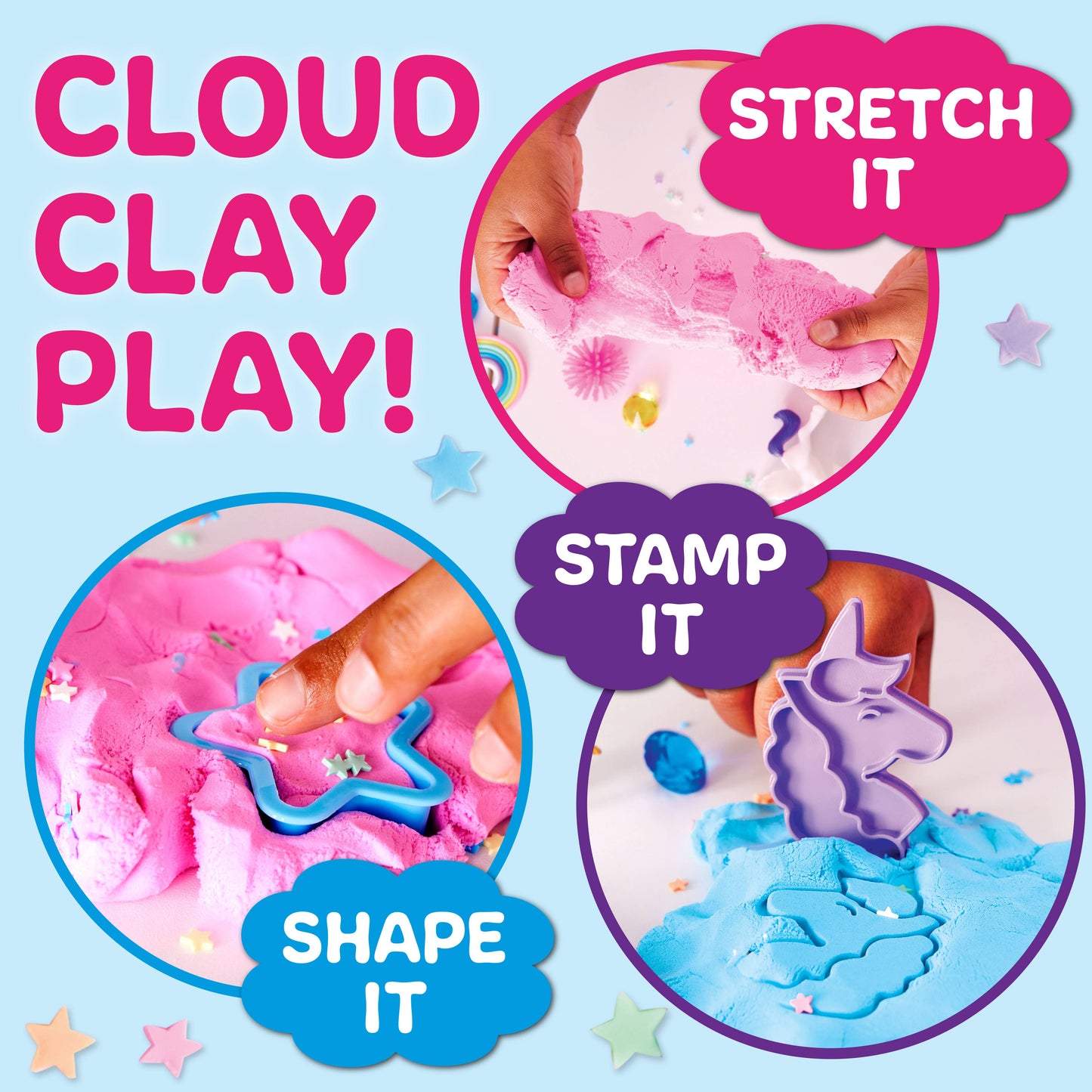 Faber-Castell / Creativity for Kids - Sensory Pack Unicorn On the Go Play Set for Kids