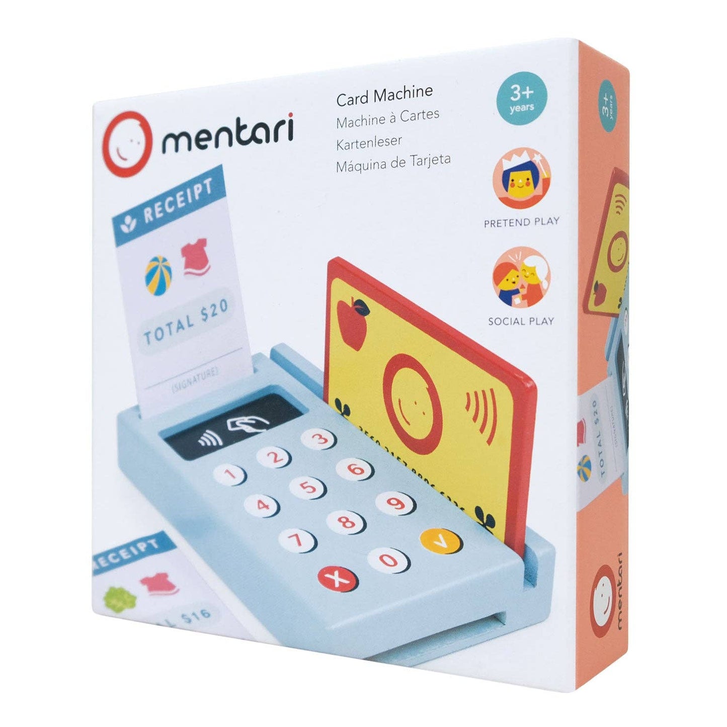 Kinderhood Distribution Inc. - Mentari Toys | Card Machine | High Quality | Canadian Supplier