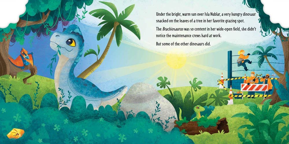 Insight Editions - Jurassic World: The Very Hungry Dinosaur (Board Book)