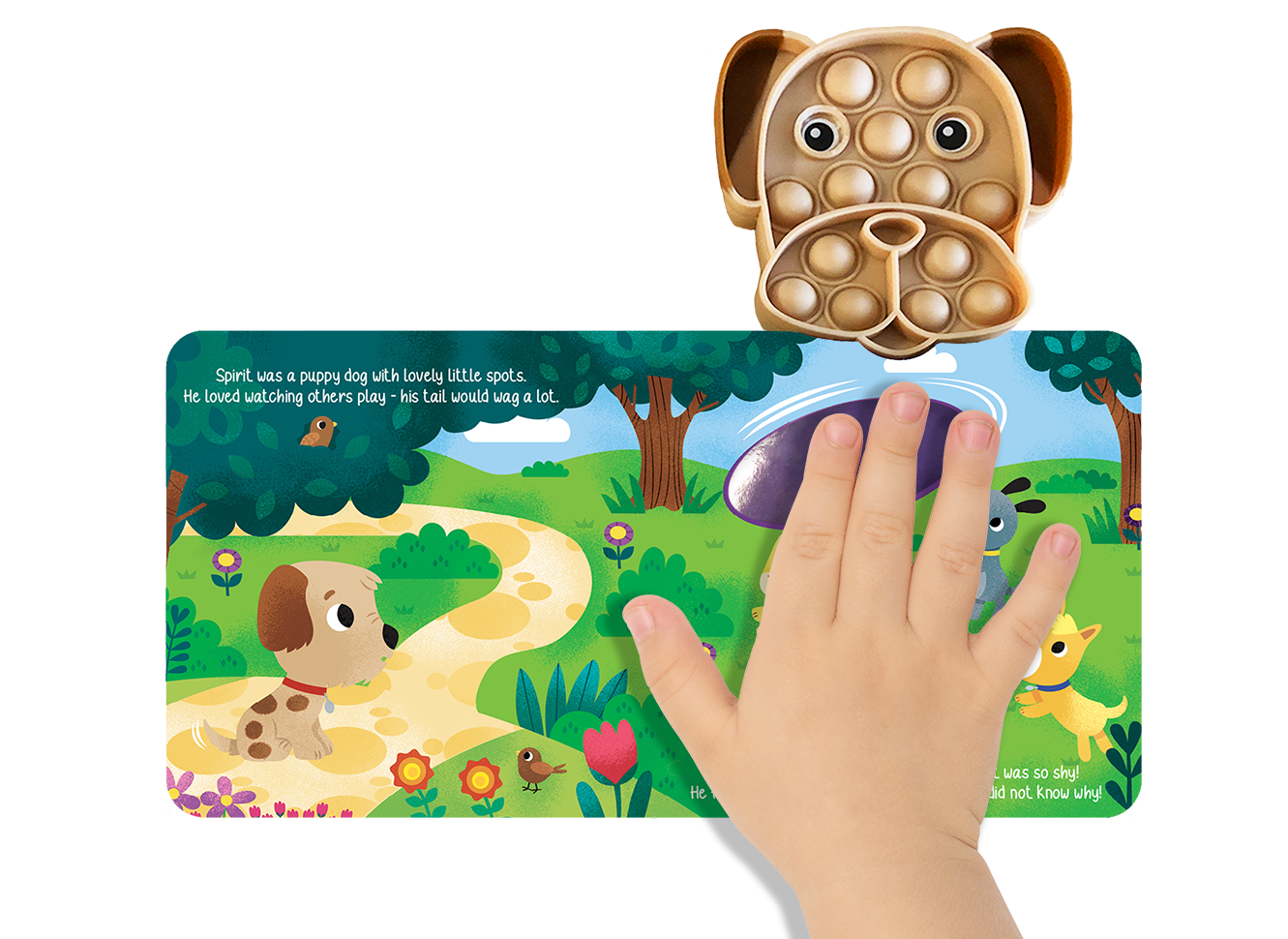 Little Hippo Books - Little Puppy - Your Sensory Fidget Friend