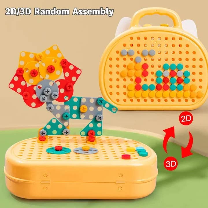 Play Toolbox Bear with Drill - VIGOR - Glee Garden