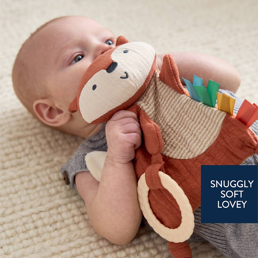 Itzy Ritzy - Fox Bitzy Crinkle™ Sensory Toy with Teether - Itzy Ritzy - Glee Garden