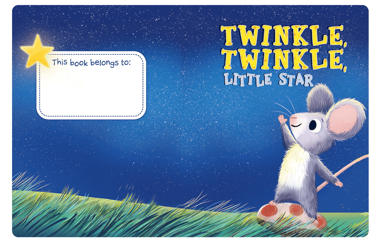 Little Hippo Books - Twinkle, Twinkle, Little Star- Children's Padded Board Book