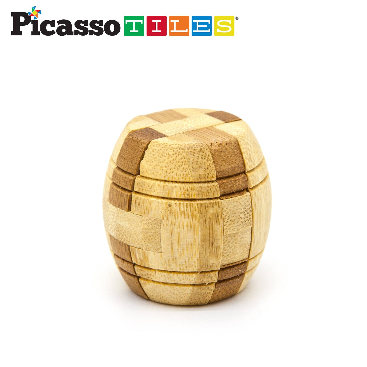 PicassoTiles - PicassoTiles 8PK Wooden Logic Puzzle