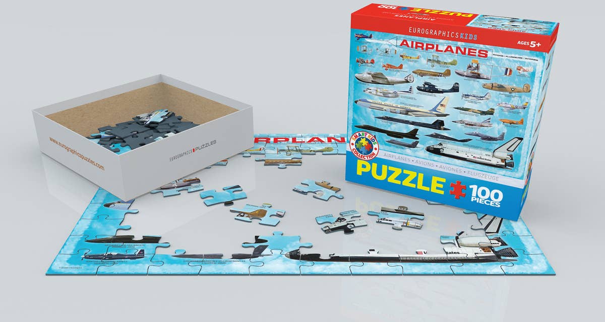 Eurographics Puzzles Canada - Airplanes - Premium Quality