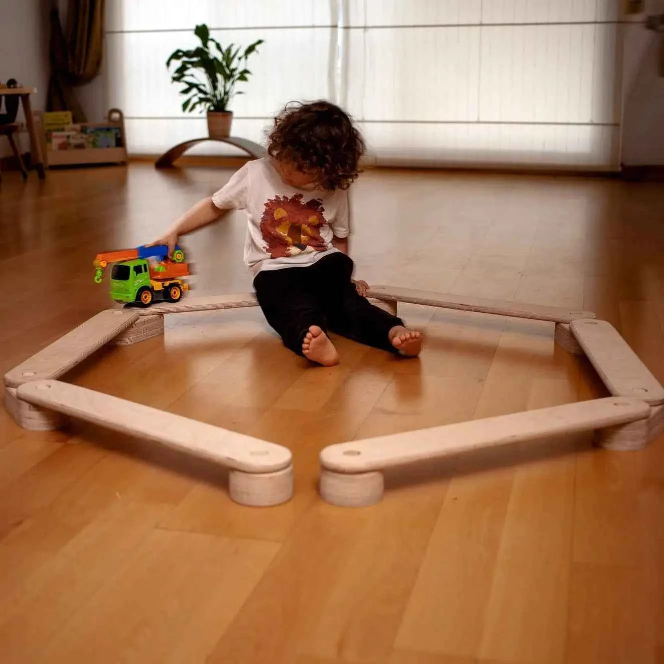 Montessori Balance Beam (Set of 5 beams)