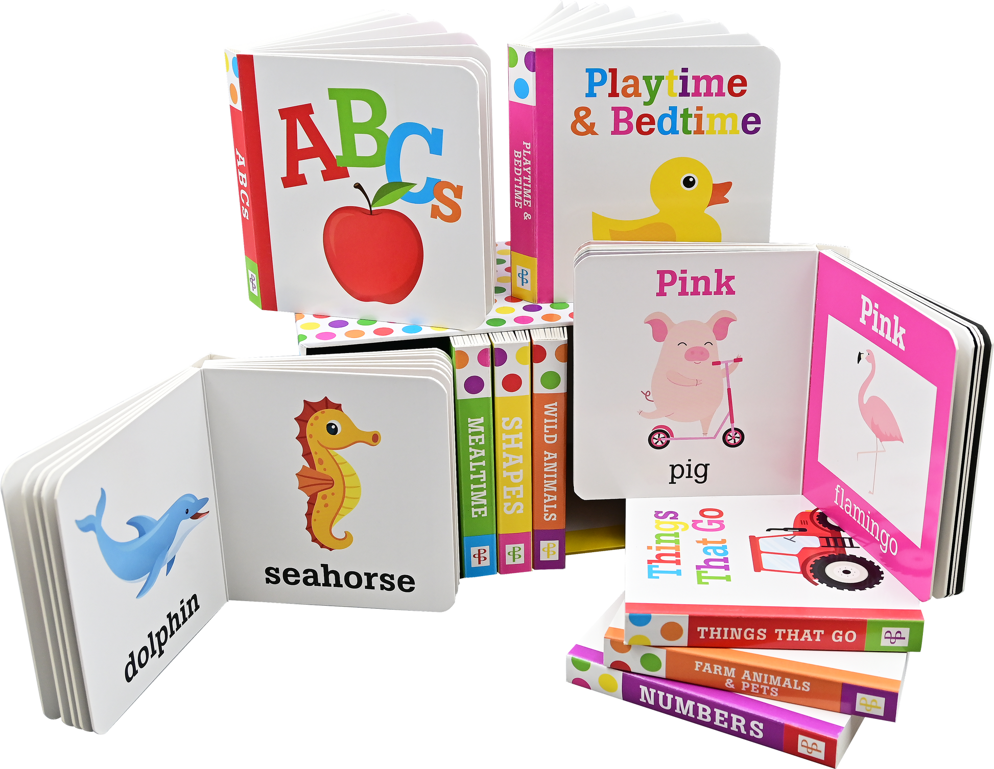 My Little Library (Set of 10 Board Books) - Peter Pauper Press - Glee Garden