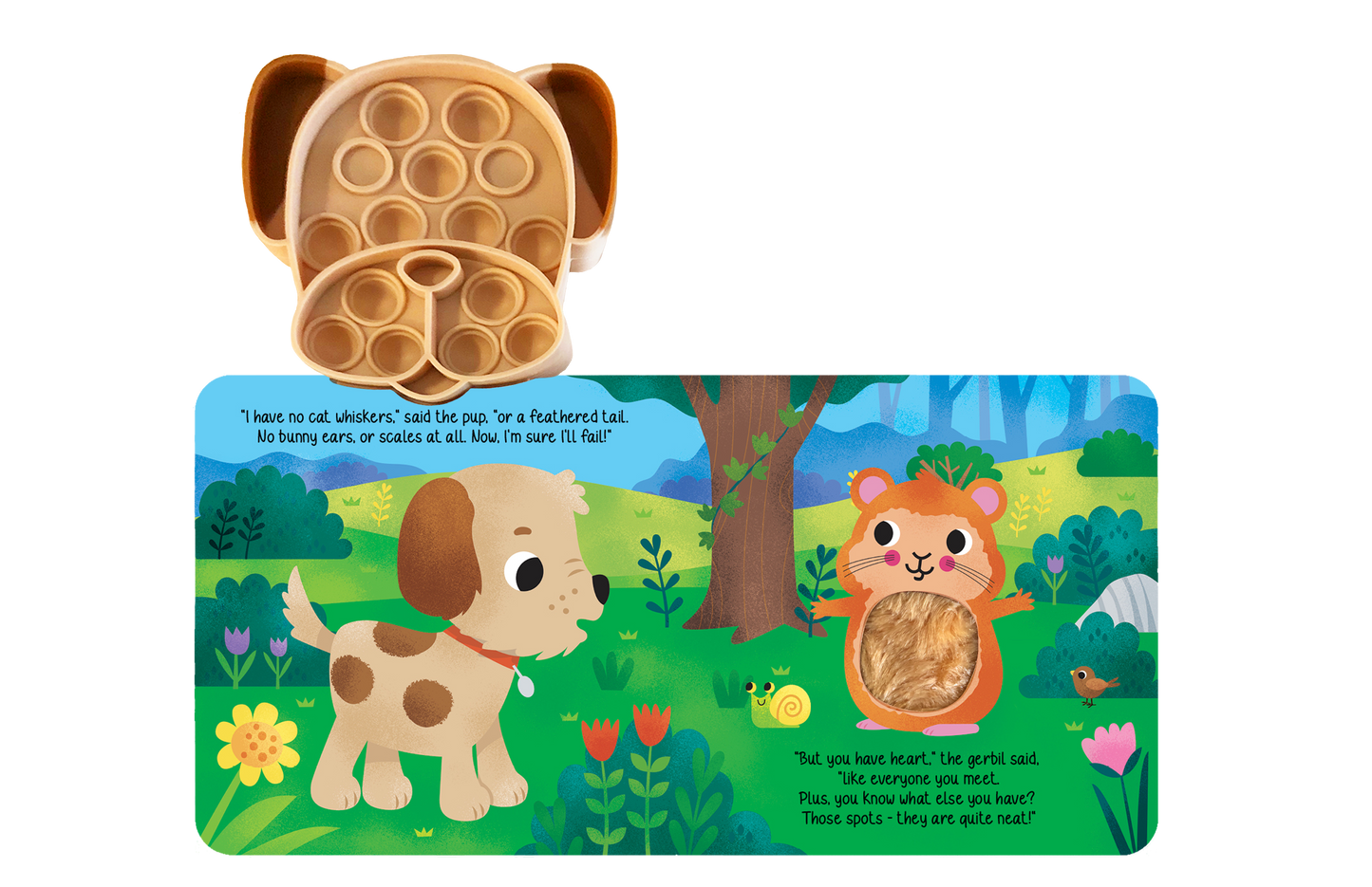 Little Hippo Books - Little Puppy - Your Sensory Fidget Friend