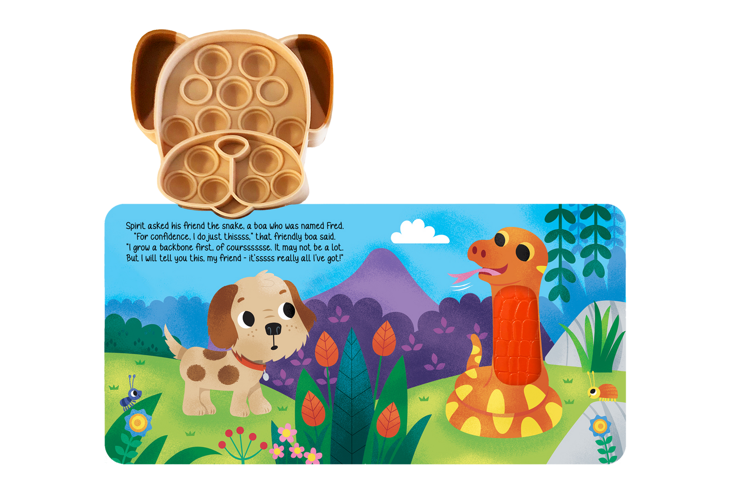 Little Hippo Books - Little Puppy - Your Sensory Fidget Friend