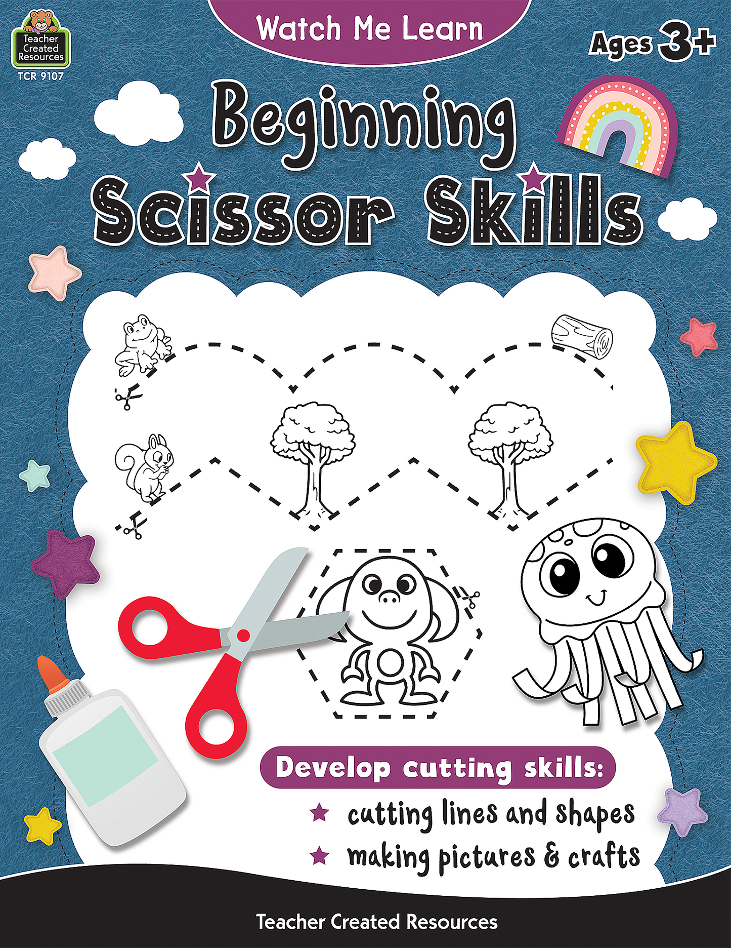 Teacher Created Resources - Watch Me Learn: Beginning Scissor Skills