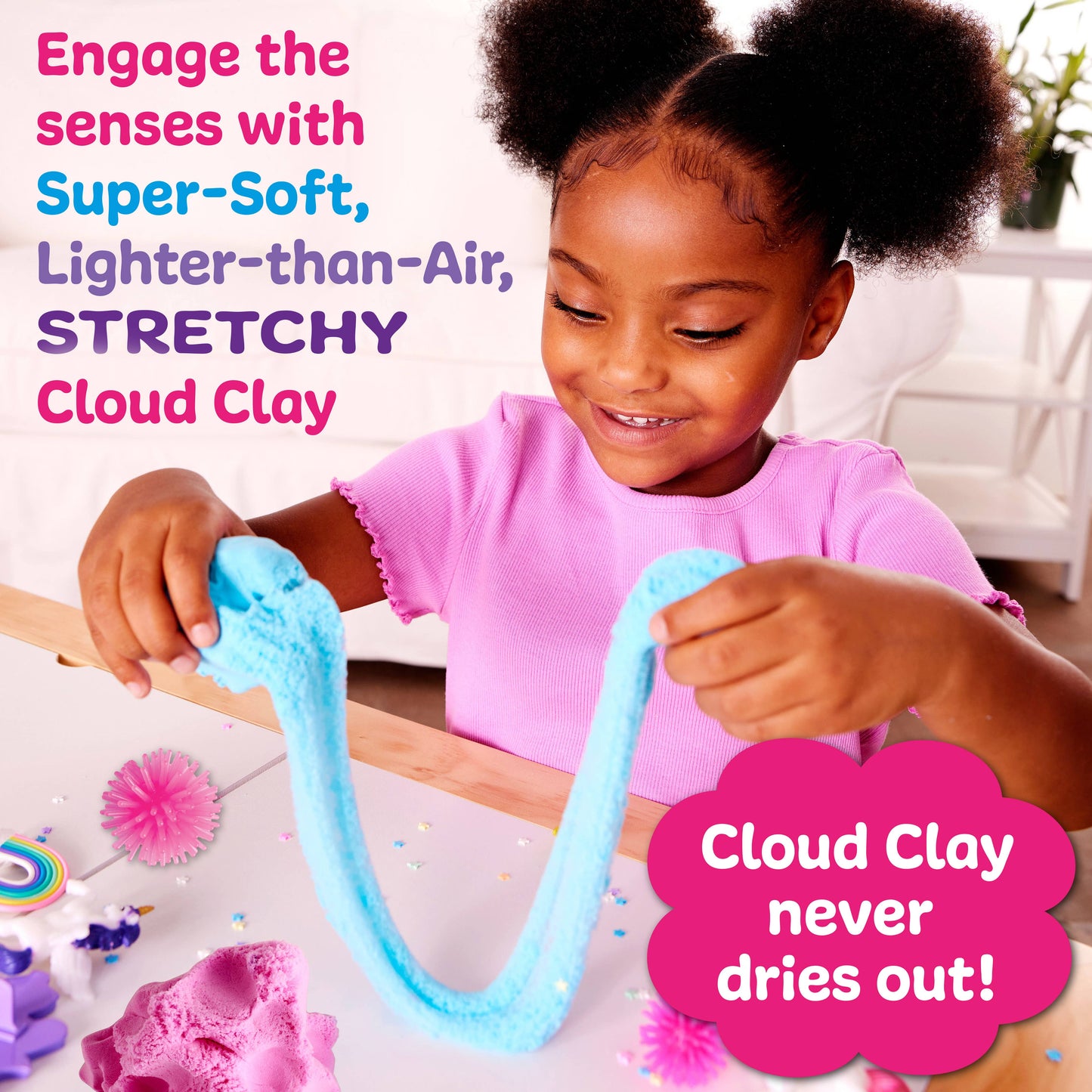 Faber-Castell / Creativity for Kids - Sensory Pack Unicorn On the Go Play Set for Kids