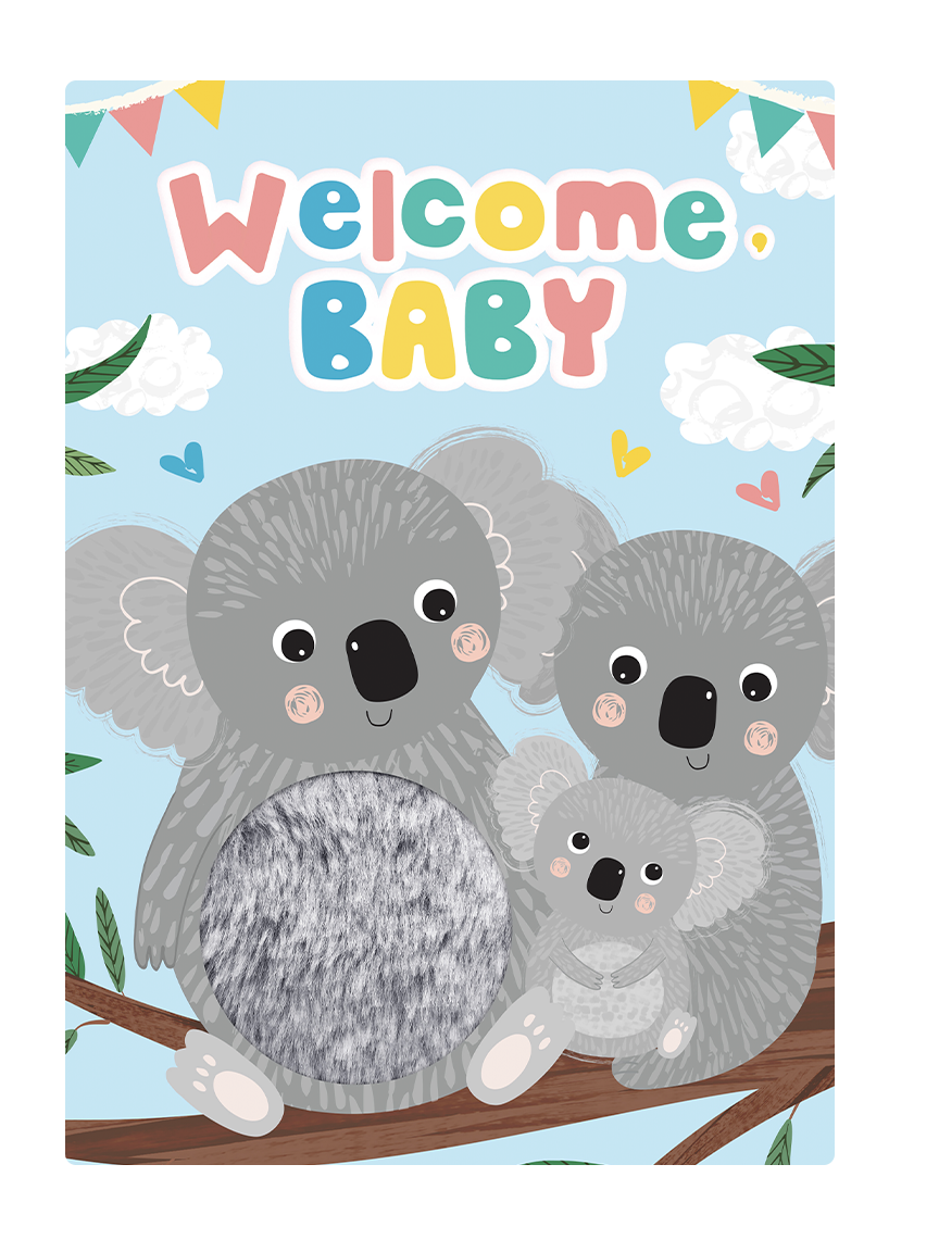 Welcome, Baby - Touch and Feel - Little Hippo Books - Glee Garden