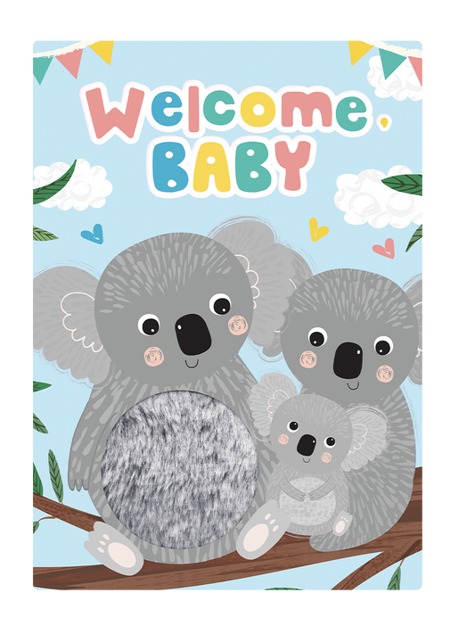 Welcome, Baby - Touch and Feel - Little Hippo Books - Glee Garden
