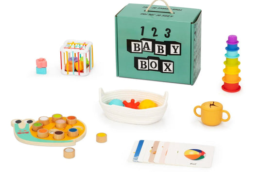 123 Baby Box - 7-8 Months Montessori Educational Box