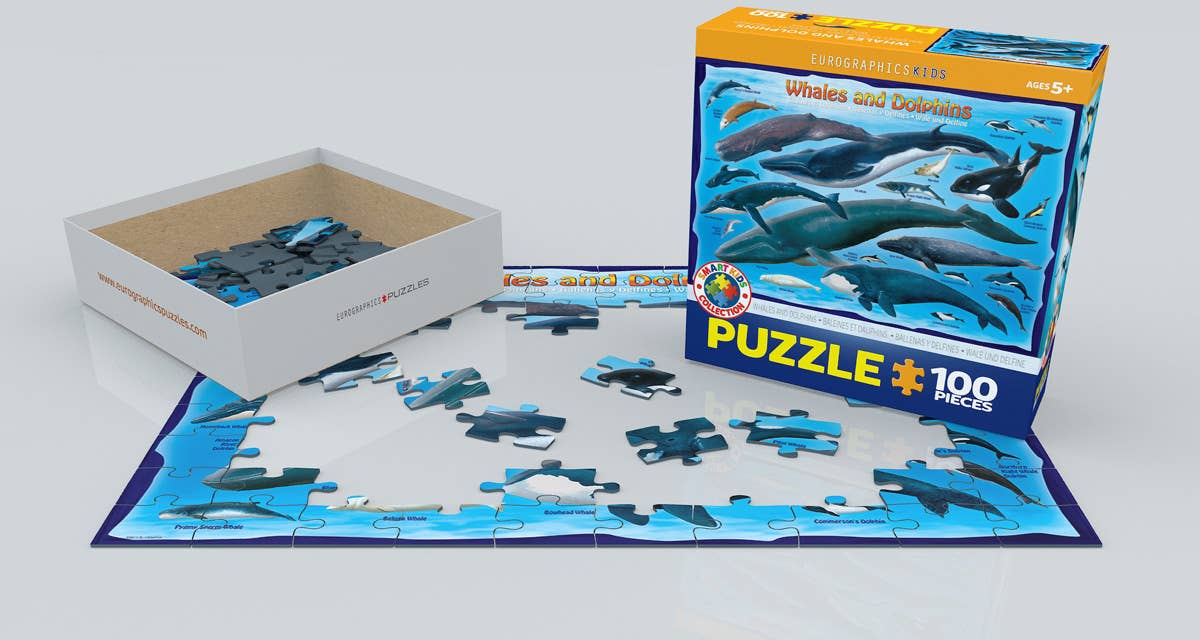 Eurographics Puzzles Canada - Whales and Dolphins - Premium Quality
