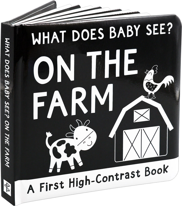 What Does Baby See? On the Farm - Peter Pauper Press - Glee Garden